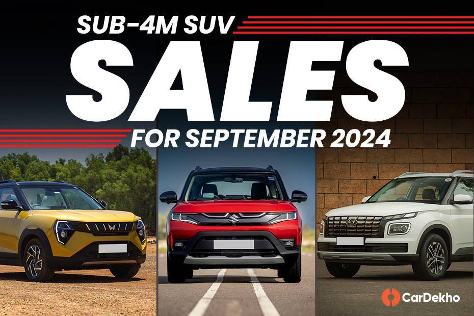 Maruti Brezza And Tata Nexon Dominate The Sub-4m SUV Sales In September 2024