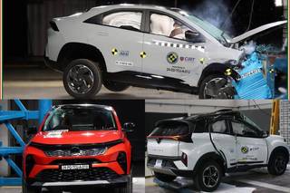 భారత్ NCAPలో 5-స్టార్ రేటింగ్‌లను పొందిన Tata Nexon, Tata Curvv, Tata Curvv EV