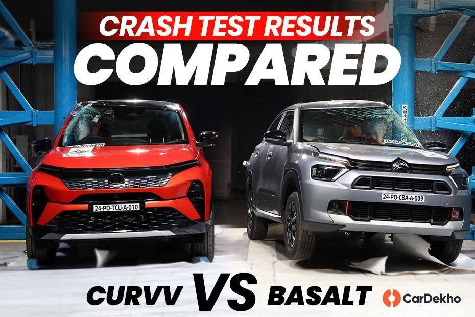 Tata Curvv vs Citroen Basalt: Bharat NCAP Ratings And Scores Compared