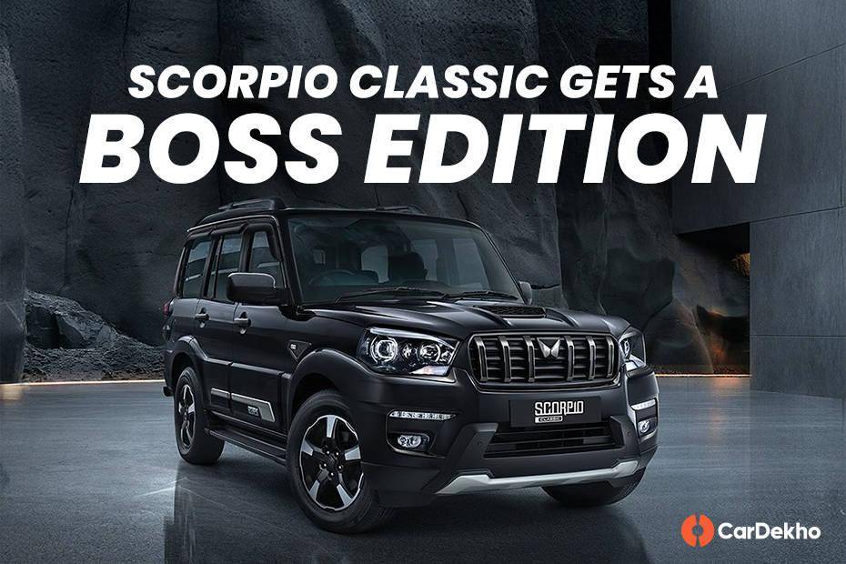 Mahindra Scorpio Classic Boss Edition Introduced This Festive Season