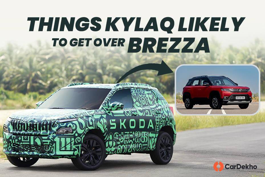 Maruti Brezzaയെക്കാൾ  5 ഫീച്ചറുകളുമായി Skoda Kylaq!