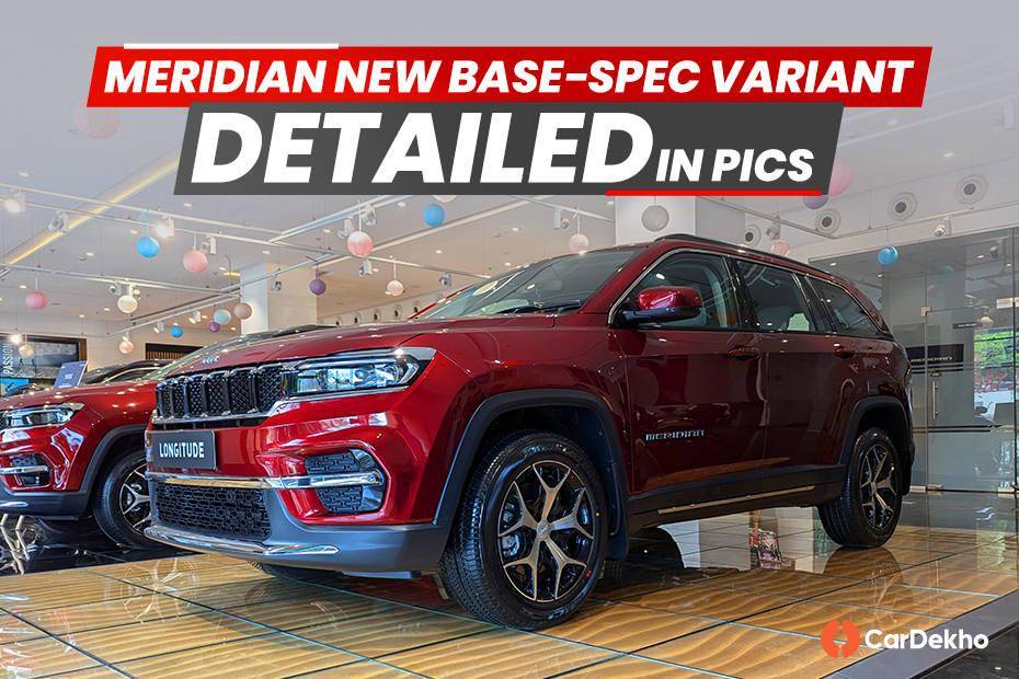 Here’s Our Detailed Image Gallery For The New Entry-level Longitude Variant Of The 2024 Jeep Meridian