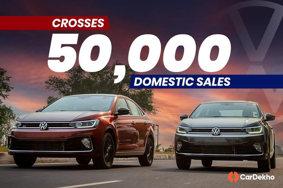 Volkswagen Virtus Crosses 50,000 Sales Milestone In India