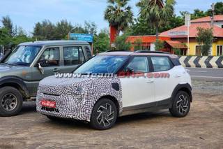 Mahindra XUV 3XO EV Spotted, Gets These Changes Over The Standard Car