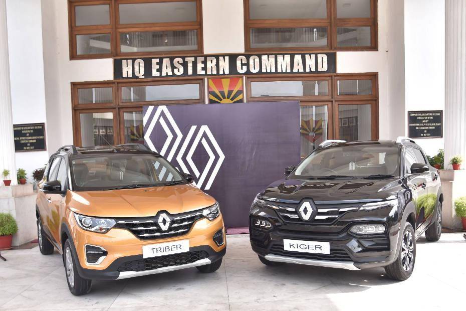 Renault Triberനെയും Kigerനെയും ഇന്ത്യൻ കരസേനയുടെ ഈസ്റ്റേൺ കമാൻഡിൽ ഉൾപ്പെടുത്തി!