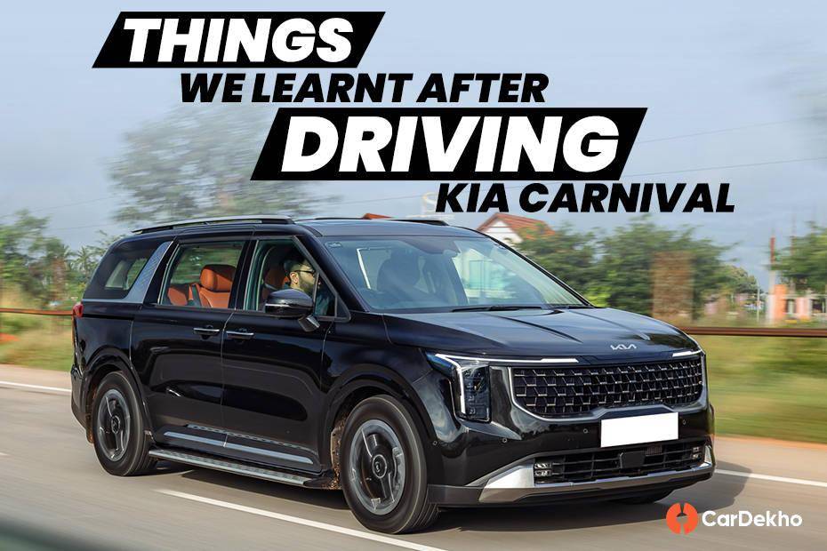 5 Things We Learnt After Driving The 2024 Kia Carnival