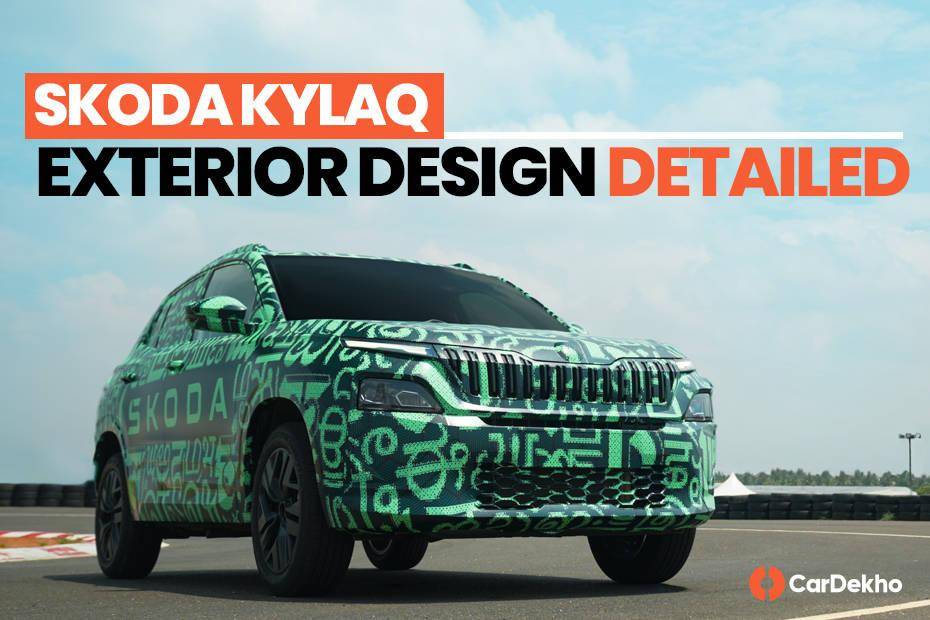 These 5 Images Of The Camouflaged Skoda Kylaq Give Us An Idea About Its Exterior Design