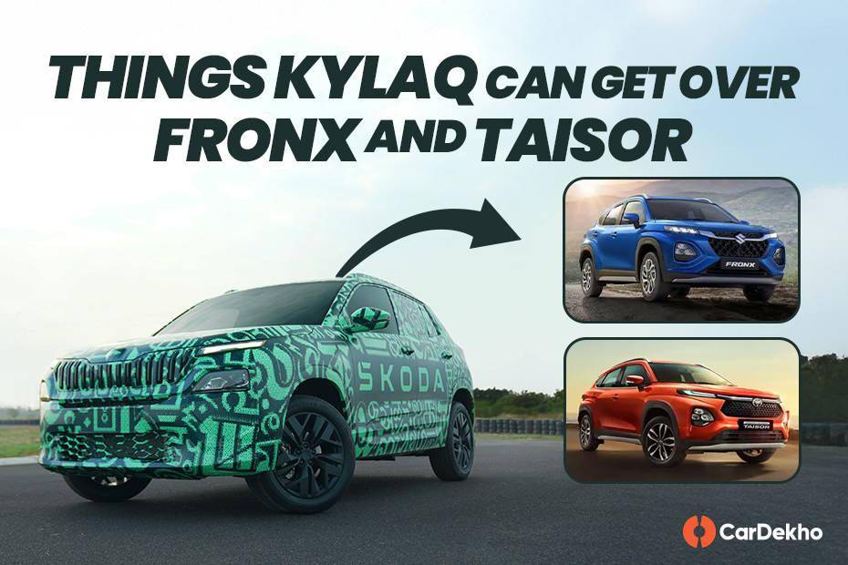 7 Things The Skoda Kylaq Can Get Over The Maruti Fronx And Toyota Taisor