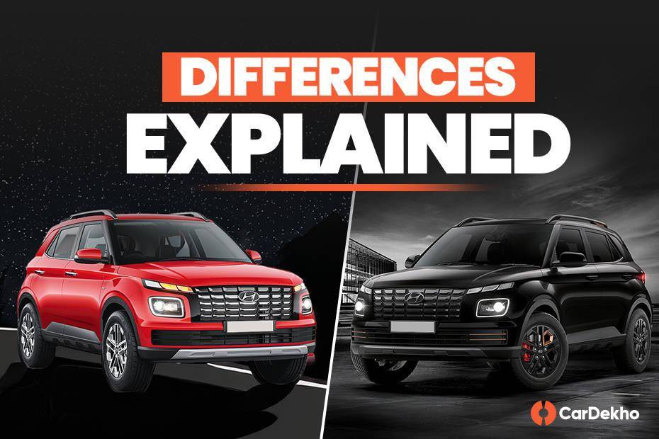 5 Differences Between The Standard Hyundai Venue And Hyundai Venue Knight Edition