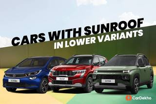 Cars With Sunroof In Entry-level Variants: Tata Altroz, Hyundai Exter, Tata Nexon, And More