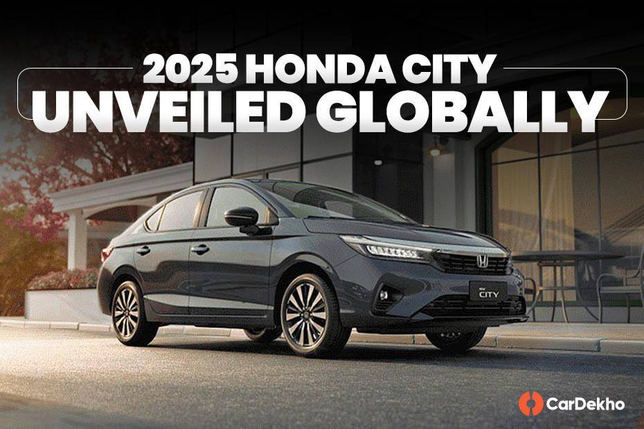 2025 Honda City Facelift ప్రపంచవ్యాప్తంగా ఆవిష్కరణ: ఇండియా-స్పెక్ వెర్షన్ తో పోలిస్తే భిన్నం