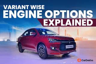 New Maruti Dzire Variant-wise Powertrain Options Detailed New Maruti Dzire Variant-wise Powertrain Options Detailed