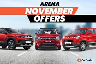 Get Discounts Of Up To Rs 69,000 On Maruti Arena Cars This November