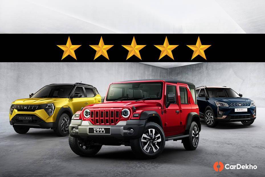 Mahindra Thar Roxx Gets A 5-star Rating In Bharat NCAP, XUV 3XO & XUV400 EV Continue The Tradition