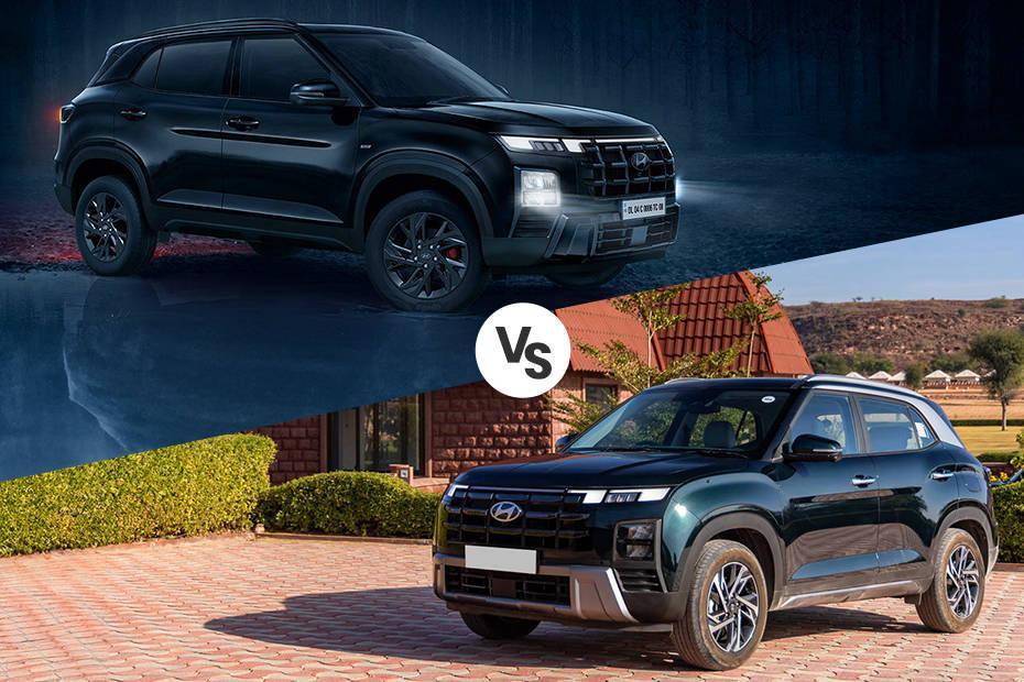 Here Are The Major Differences Between The Standard Hyundai Creta And Hyundai Creta Knight Edition