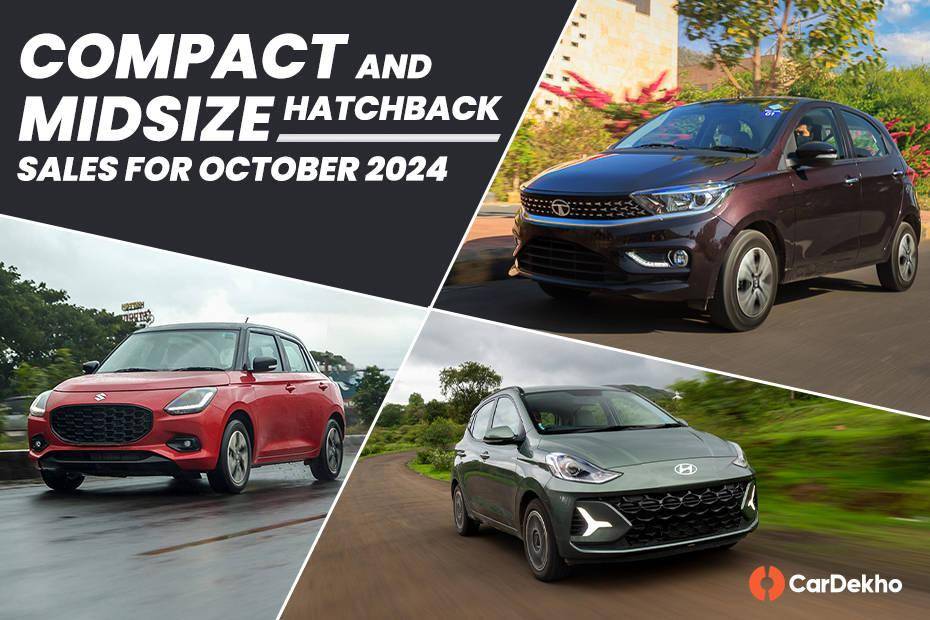 Maruti Continued To Dominate The Compact And Midsize Hatchback Sales In October 2024