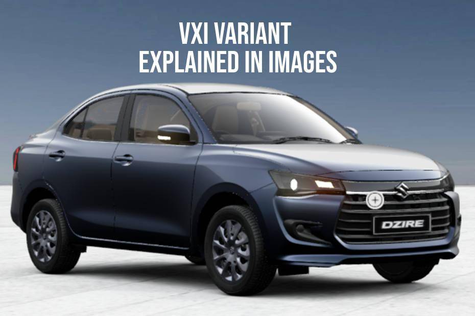 New Maruti Dzire VXi Variant Explained In 10 Images