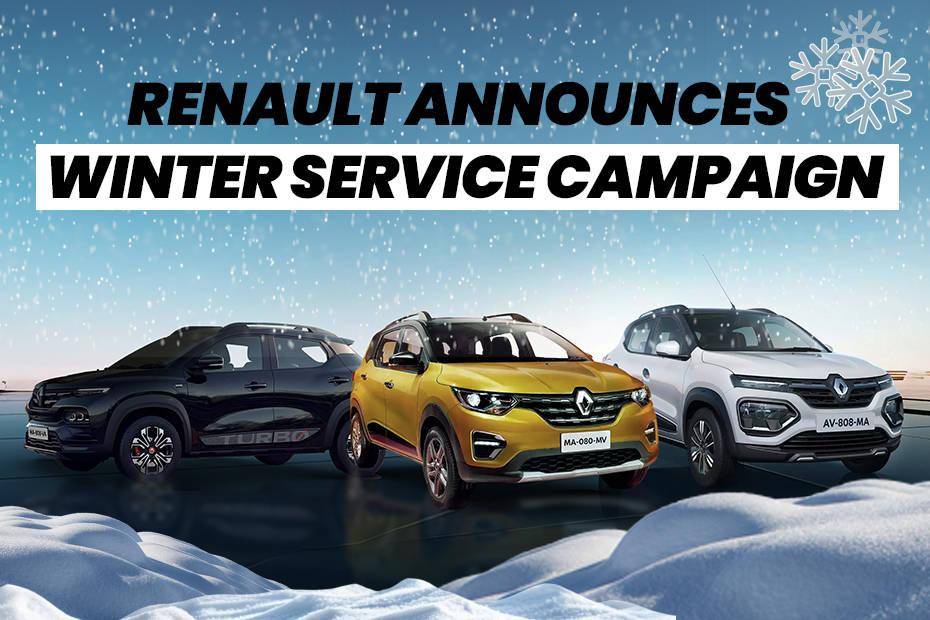 Renault Is Running A Week Long Nationwide Winter Service Camp Starting From November 18