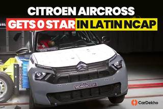 ಲ್ಯಾಟಿನ್ NCAP ಕ್ರ್ಯಾಶ್ ಟೆಸ್ಟ್‌ಗಳಲ್ಲಿ ನಿರಾಶೆ ಮೂಡಿಸಿದ Citroen Aircross; ಪಡೆದ ರೇಟಿಂಗ್‌ ಎಷ್ಟು ಗೊತ್ತೇ ?