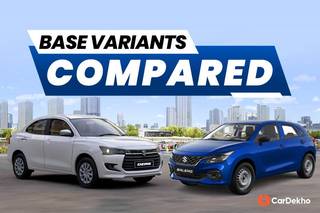 Maruti Dzire LXi vs Maruti Baleno Sigma: Which Base Variant Should You Buy? Maruti Dzire LXi vs Maruti Baleno Sigma: Which Base Variant Should You Buy?