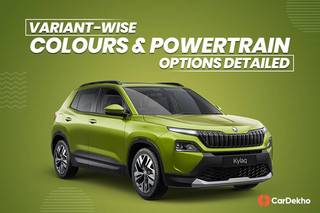 Skoda Kylaq Variant-wise Powertrain And Colour Options Revealed