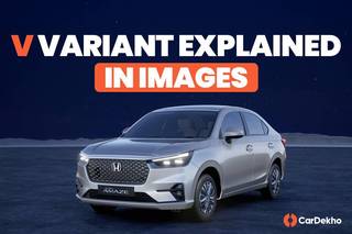 New Honda Amaze V Variant Explained In 7 Images New Honda Amaze V Variant Explained In 7 Images