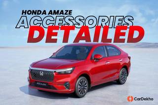 Take A Look At All The Accessories You Can Get With The New Honda Amaze