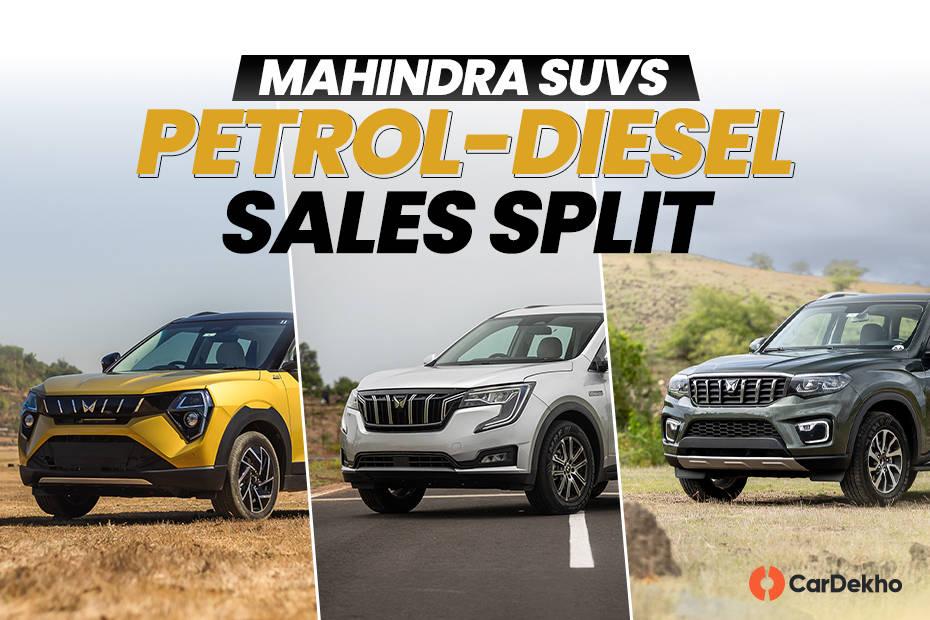 Over 80 Percent Of Mahindra SUVs Sold In November 2024 Were Diesel-Powered Offerings Over 80 Percent Of Mahindra SUVs Sold In November 2024 Were Diesel-Powered Offerings