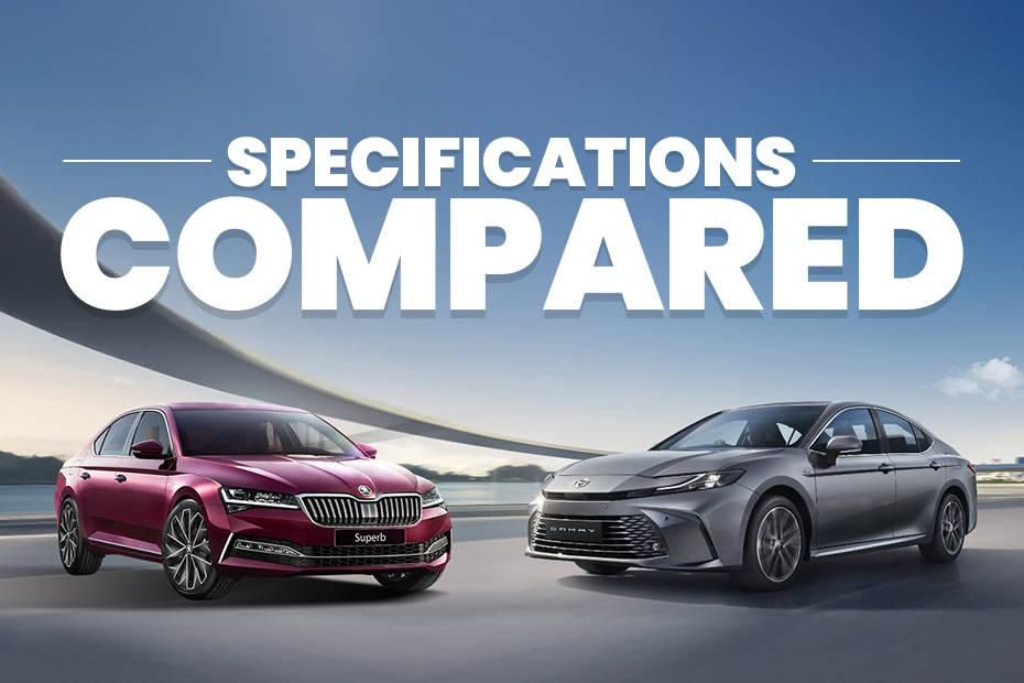 2024ರ Toyota Camry ವರ್ಸಸ್ Skoda Superb: ಯಾವುದು ಬೆಸ್ಟ್ ? ಇಲ್ಲಿದೆ ಹೋಲಿಕೆ.. 2024ರ Toyota Camry ವರ್ಸಸ್ Skoda Superb: ಯಾವುದು ಬೆಸ್ಟ್ ? ಇಲ್ಲಿದೆ ಹೋಲಿಕೆ..