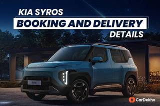 Kia Syros Booking And Delivery Details Revealed