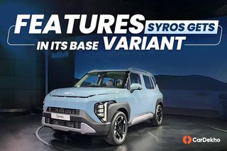 Kia Syros Offers These Premium Features In Its Base-spec HTK Variant Kia Syros Offers These Premium Features In Its Base-spec HTK Variant