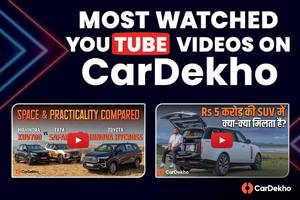 Here Are The Most Watched Videos On The CarDekho YouTube Channel In 2024