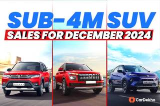 Maruti Brezza And Tata Nexon Were The Most Popular Sub-4m SUVs In December 2024