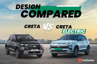 Hyundai Creta Electric vs Hyundai Creta: Design Compared In Real-life Images