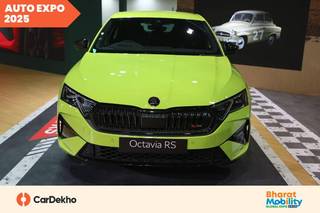 Skoda Octavia vRS Unveiled In India At Bharat Mobility Global Expo 2025