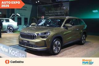 New-generation Skoda Kodiaq Revealed In India At Bharat Mobility Global Expo 2025