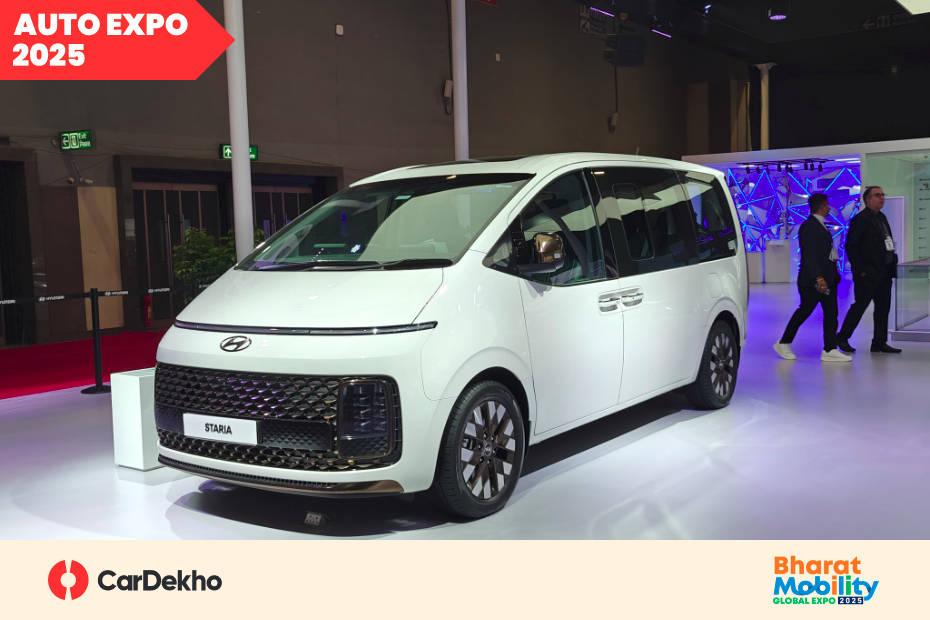 Hyundai Staria MPV Debuted In India At Auto Expo 2025 Hyundai Staria MPV Debuted In India At Auto Expo 2025