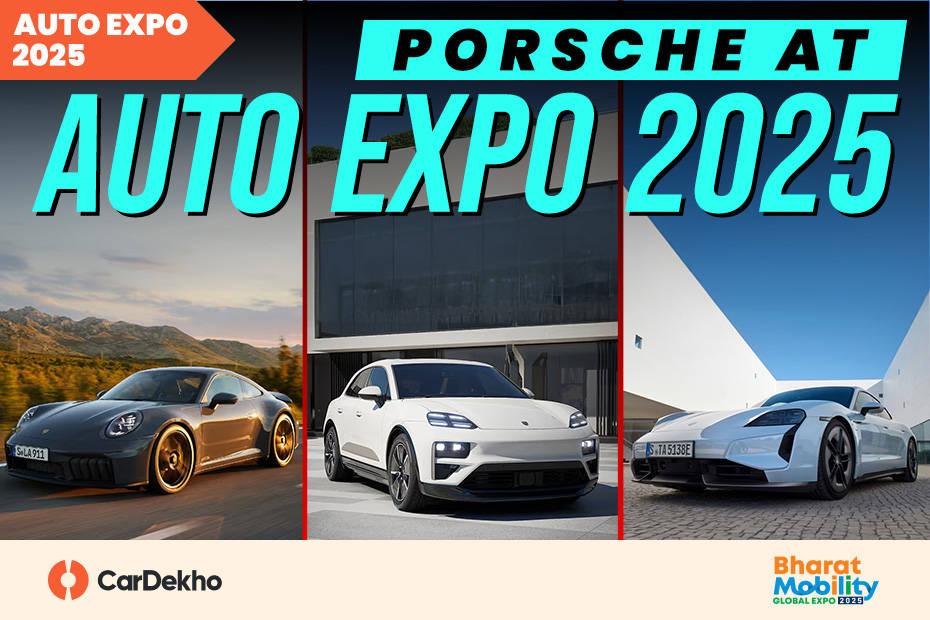 All Porsche Cars Showcased At Bharat Mobility Global Expo 2025 All Porsche Cars Showcased At Bharat Mobility Global Expo 2025