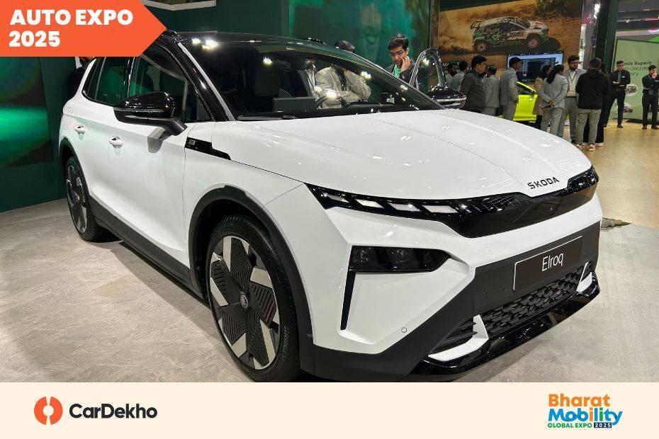 Skoda Elroq Electric SUV Marks Its India Debut At The Bharat Mobility Global Expo 2025 Skoda Elroq Electric SUV Marks Its India Debut At The Bharat Mobility Global Expo 2025
