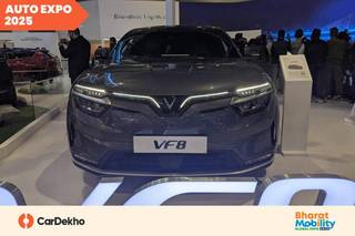 VinFast VF8 Marks India Debut At The Auto Expo 2025