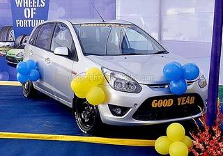 Goodyear India Awards Ford Figo to Lucky Consumer