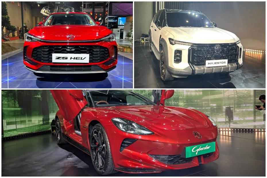 2025 ఆటో ఎక్స్పోలో MG: కొత్త MG సెలెక్ట్ ఆఫర్లు, కొత్త పూర్తి-పరిమాణ SUV మరియు మరిన్ని 2025 ఆటో ఎక్స్పోలో MG: కొత్త MG సెలెక్ట్ ఆఫర్లు, కొత్త పూర్తి-పరిమాణ SUV మరియు మరిన్ని