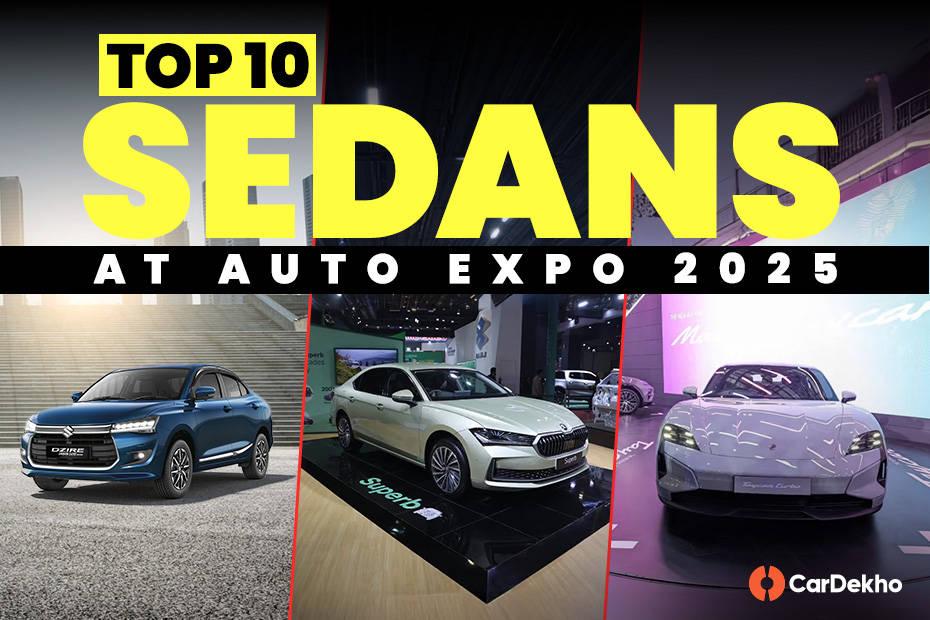 Top 10 Sedans Showcased In India At The Auto Expo 2025 Top 10 Sedans Showcased In India At The Auto Expo 2025