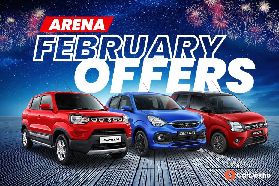 Save Over Rs 60,000 On Maruti Arena Cars This February Save Over Rs 60,000 On Maruti Arena Cars This February