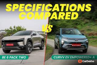 Mahindra BE 6 Middle Variant vs Top-end Tata Curvv EV: Specifications Compared