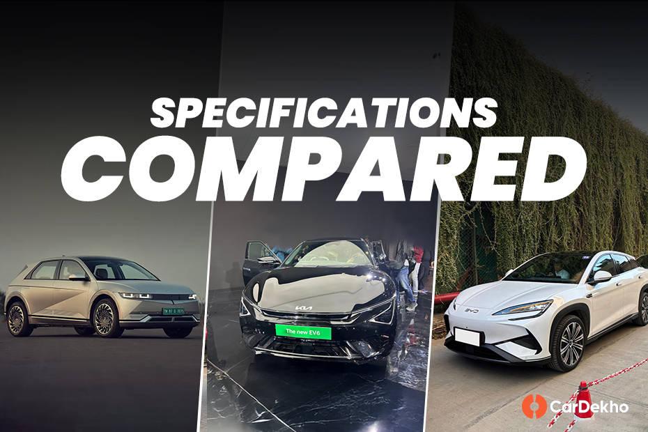 BYD Sealion 7 vs Hyundai Ioniq 5 And Kia EV6: Specifications Compared BYD Sealion 7 vs Hyundai Ioniq 5 And Kia EV6: Specifications Compared