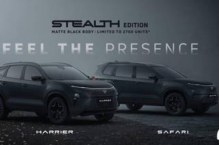 రూ. 25.09 లక్షల ధరతో విడుదలైన Tata Harrier, Tata Safari Stealth Edition