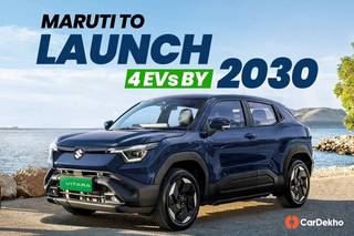 Maruti Is Set To Introduce 4 EVs In India By 2030, With e Vitara Being First