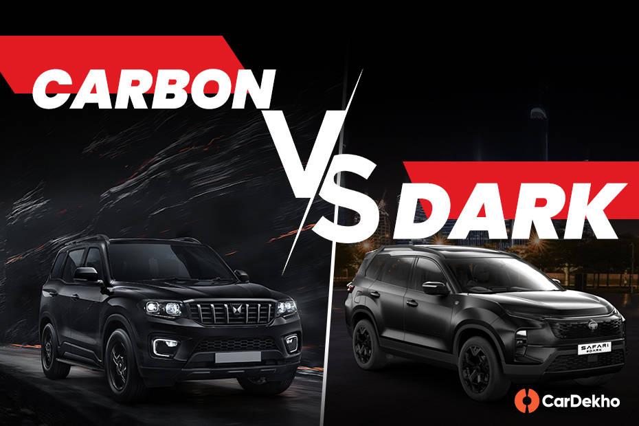 Mahindra Scorpio N Carbon Vs Tata Safari Dark: Design Comparison Mahindra Scorpio N Carbon Vs Tata Safari Dark: Design Comparison