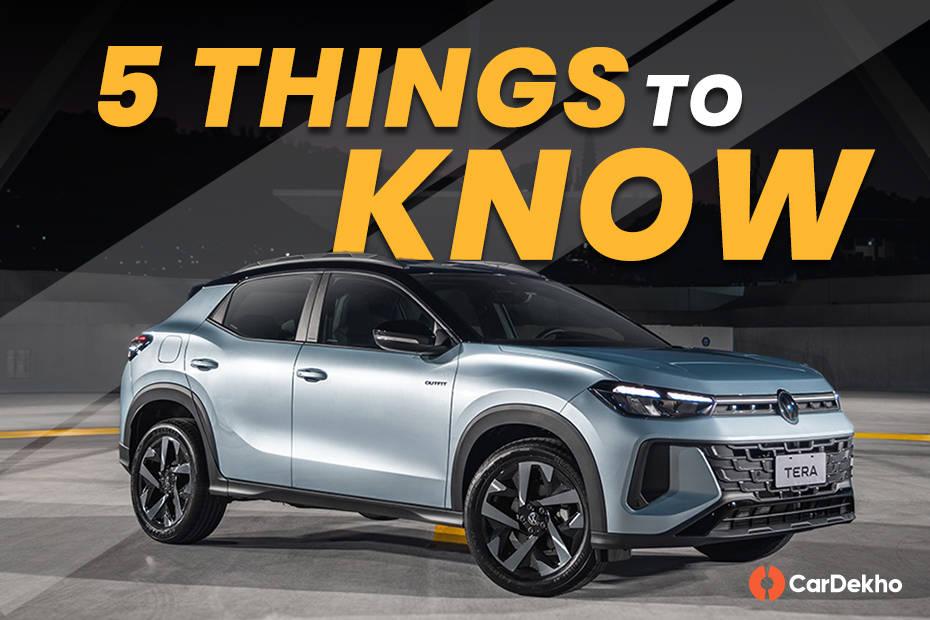 Volkswagen Tera Revealed In Brazil: 5 Things You Need To Know About Volkswagen’s Newest Entry-level SUV Volkswagen Tera Revealed In Brazil: 5 Things You Need To Know About Volkswagen’s Newest Entry-level SUV